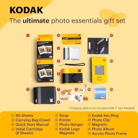 Resim Data Store Mini 3 Era - Anında Baskı Fotoğraf Yazıcısı 8x8 cm Boyutunda Baskı, 4pass Baskı Teknolojisi, 68 Adet Baskı Kağıdı, Aksesuar Paketi 