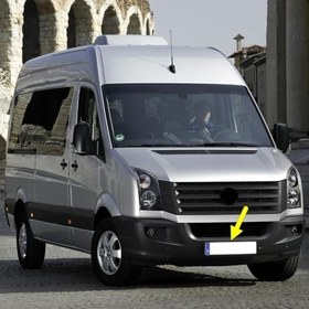 Resim Ön Tampon Izgarası Basamak Alt Çıtası 2E0807819 VW Crafter ile uyumlu 2006-2016 
