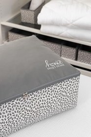 Resim 2'li Baza Altı Yastık Yorgan Kazak Hurcu 