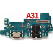 Resim Samsung Uyumlu A315 A31 Usb Kulaklık Şarj Mikrofon Bordu Filmi Full 