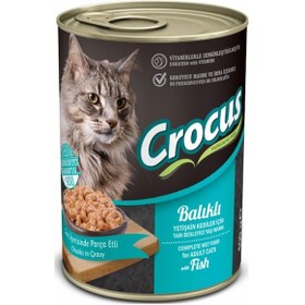 Resim Crocus Balıklı Yetişkin Kedi Maması 400 G 