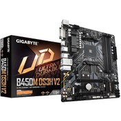Resim Gigabyte B450M DS3H V2 AMD B450 3600 MHz (OC) DDR4 Soket AM4 mATX Anakart 