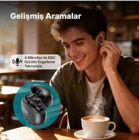 Resim Ttec AirBeat 2KM167 Pro Gerçek Kablosuz TWS Bluetooth Kulaklık 