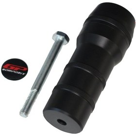 Resim GP Kompozit Honda Dio 2021-2025 Uyumlu Egzoz Koruma Takozu Siyah 