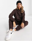 Resim Teenystore Kapüşonlu Sweatshırt Eşofman Takımı Bel Ve Paça Lastikli Pantalon Üst-alt Takım 