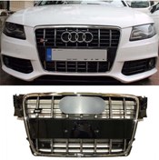 Resim beyaztuning Audi A4 Ön Panjur Izgara S4 Model 2008-2011 Arası B8 Kasa 