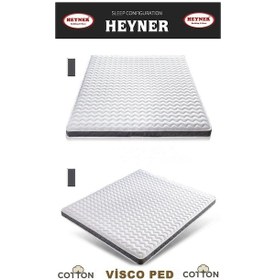 Resim Uzunbebe Heyner Sleep 180X200 Visco Yatak Pedi 180*200 Ortopedik Visco Ped 