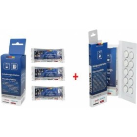Resim Kahve Espresso Makinesi ve Su Isıtıcıları Için Ekonomik Temizleme Tablet Seti 