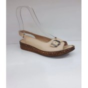 Resim Divadonna 3161 Bayan Deri Comfort Sandalet 
