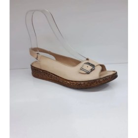 Resim Divadonna 3161 Bayan Deri Comfort Sandalet 