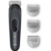 Resim Braun 3 BG 3350 3 Başlıklı Kablosuz Islak\u002FKuru Vücut Tüy Alma Makinesi 