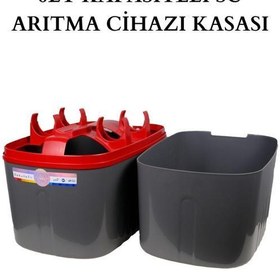 Resim Su Arıtma Cihazı Boş Kasası 8Lt Kapasiteli Cihazlara Uyumlu/ Gri 