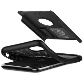 Resim Spigen Apple Uyumlu iPhone 11 Pro İle Kılıf Slim Armor Black 