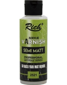 Resim Rich Su Bazlı Yarı Mat Vernik 120 Cc 2521 