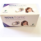 Resim Nova Optik Renkli Desenli Göz Kapama Bandı Pedi 100 Adet 