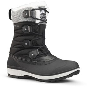 Resim Decathlon Kadın Outdoor Kar Botu - Su Geçirmez - Siyah - Sh500 