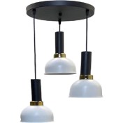 Resim Dylight Siera Retro Metal Dekoratif 3 Lü Modern Rustik 