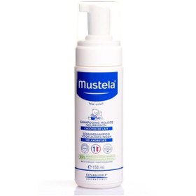 Resim Mustela Yenidoğan Konak Önleyici Köpük Şampuan 150 Ml 