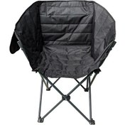 Resim AndOutdoor Capello Katlanabilir Siyah Kamp Sandalyesi 