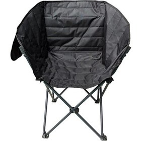 Resim AndOutdoor Capello Katlanabilir Siyah Kamp Sandalyesi 