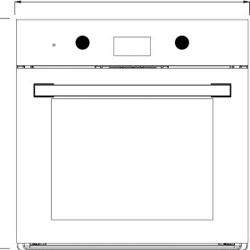 Resim Kumtel Digital Plus Antrasit Ankastre Fırın 15 Prog. B66-SF3(DDT) 