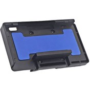 Resim Tenfowee Motosiklet İçin Kablosuz Şarjlı Telefon Tutucu - Mavi Abs Plastik 