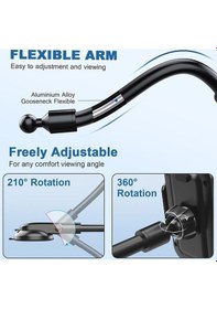 Resim 40cm Vantuzlu Otomatik Kilitlenen Telefon Tutacağı / Syte192 