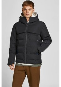 Resim Jack & Jones Erkek Jcotarwin Puffer Şişme Mont 63412225287 Siyah 