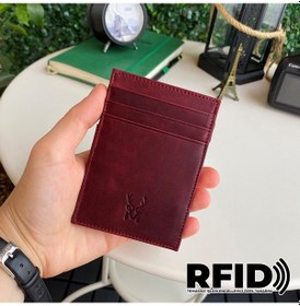 Resim Modica Lotus - Hakiki Deri RFID Korumalı Sihirbaz Cüzdan 