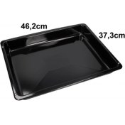 Resim Grundig Fırın Tepsisi 46,2 x 37,3 cm Ankastre Emaye Derin Tepsi Siyah 219440105 