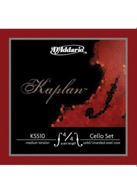 Resim Daddarıo Ks510 4/4M Cello Tel Seti. Kaplan. 4/4 Scale. Medıum Te 