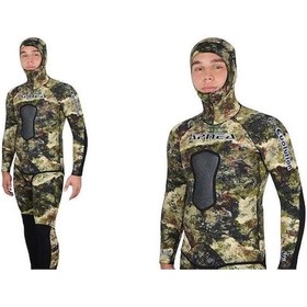 Resim Apnea 7mm Evolution Kamuflaj Avcı Dalış Elbisesi - S Çok Renkli 
