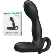Resim Hızlı Express Pretty Love 30 Fonksiyonlu Titreşimli Usb Şarjlı Prostat Masaj Aleti 