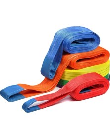 Resim Özgürce 3 Metre Polyester Çeki Halatı, Yük Taşıma ve Çekme Gücü 3 Ton 