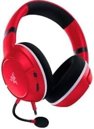 Resim Razer Essential Duo Paketi Xbox için - Xbox Kontrol Cihazları için Kablolu Kulaklık ve Hızlı Şarj Cihazı (Xbox için Kaira X, Triforce 50mm Sürücü, HyperClear Kardioid Mikrofon) Kırmızı 