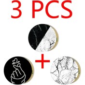 Resim GongtuShop A1613A975A1587 Stili 3 Adet Metal Levha Levha Mıknatıs Cep Telefonu Tutucu Için Manyetik Araç Telefonu Standı Sahipleri Supporto Selüloz Oto Evrensel (Yurt Dışından) 