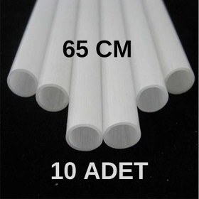 Resim Polat 10 Ad 65 cm Uyumlu Infrared Ufo Isıtıcı Elektrikli Soba Camı 23 mm 