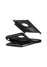Resim Apple Uyumlu iPhone 11 Pro Max Kılıf, Spigen Slim Armor 