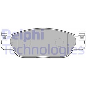 Resim Delphı Lp1468 - Ön Balata Jaguar Stype Ccx 2.5 V6-4.2 V8 1999-20 