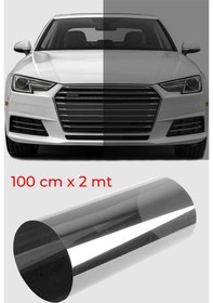 Resim Cam Filmi Siyah Amerikan Çizilmez Açık ton 100 CM x 2 M 