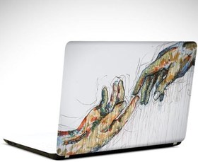 Resim Eller Çizim Laptop Sticker 15.6 inch (38X27CM) 