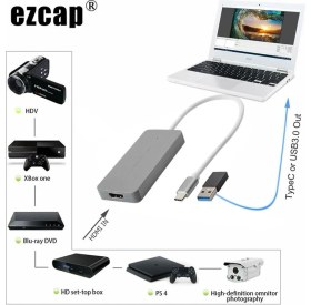 Resim HDMI Type C USB 3.0 Video Capture Kartı Kayıt Için Av Uyumlu Kart 