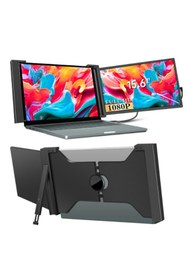 Resim ULTRAX 15.6″ Tekli Taşınabilir Monitör Çoklu Ekran Fhd Notebook Monitör 