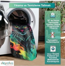 Resim Caty Kadife Oyuncu Odası Halısı Kaymaz Pamuk Tabanlı Yıkanabilir Antibakteriyel Gamer, Gaming Halısı 200x300 1 