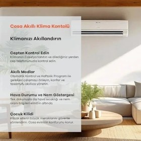 Resim Akıllı Klima Kontrolü V5, Wi-Fi Bağlantılı Oda Termostatı, Mobil Uygulama Kontrollü 