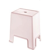 Resim Geseus Büyük Boy Banyo Taburesi Çok Amaçlı Tabure-129-pudra 