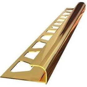 Resim 10 mm Alm. Seramik Dış Köşe Profili Sarı Parlak 2.7m Boy 