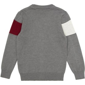 Resim U.s. Polo Assn. Erkek Çocuk Gri Melanj Hırka (Triko) 50317115-VR086 