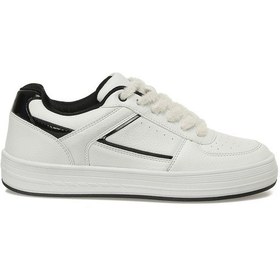 Resim Butigo 25k-3015 5pr Beyaz Kadın Sneaker 000000000102042846 Beyaz-sıyah 