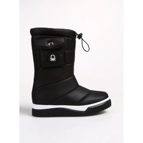 Resim Benetton Siyah Kadın Kar Botu BN-50026 